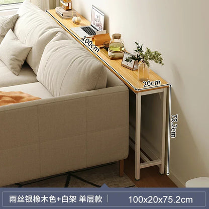 Narrow Sofa Gap Side Table — Space-Saving Partition Rack