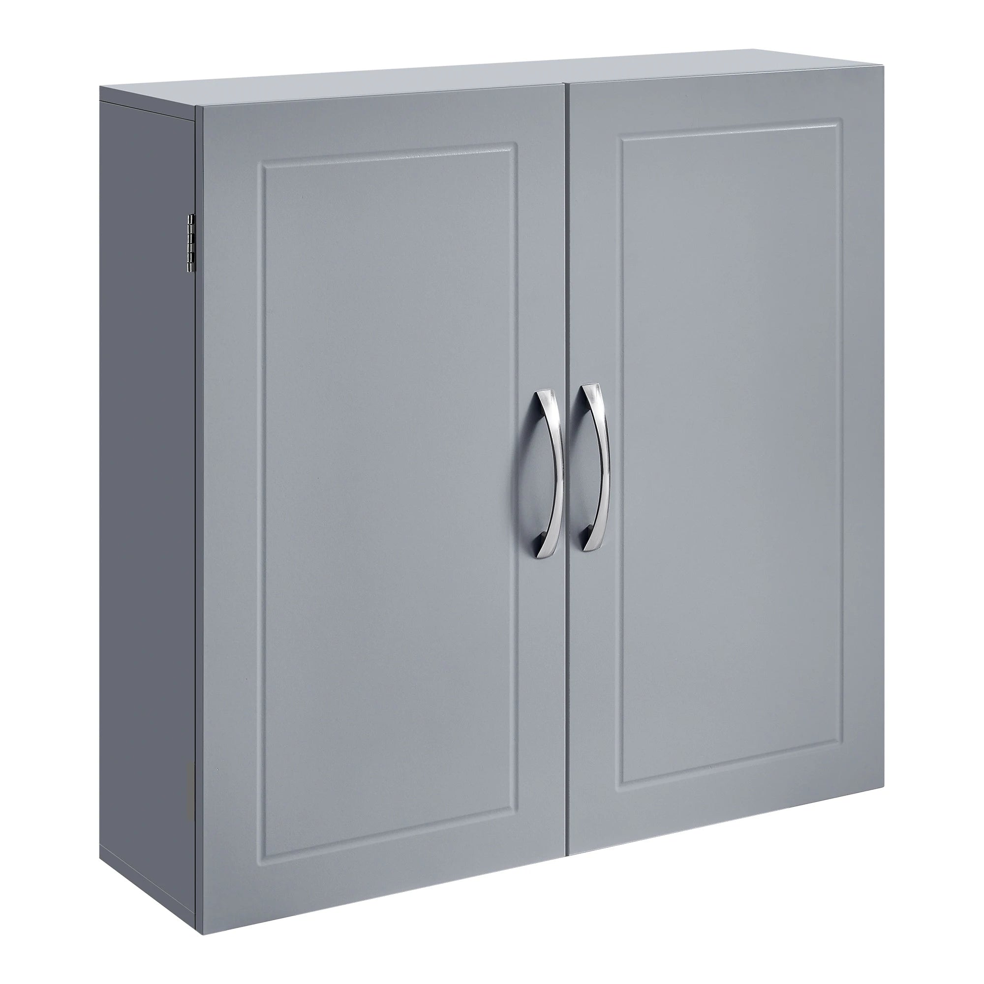 VASAGLE Bathroom Wall Cabinet — Wall-Mounted Storage with Adjustable Shelves