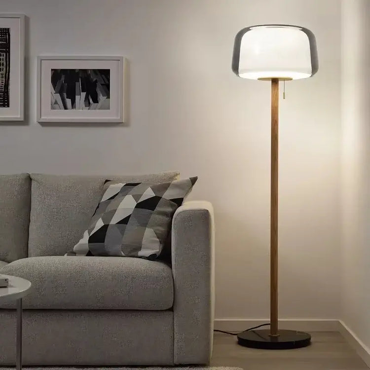 Modern Creative Glass Floor Lamp Simple Sofa Side Decorative Lighting Living Room Bedroom Bedside Lamp LED Reading Desk Light Jonine&