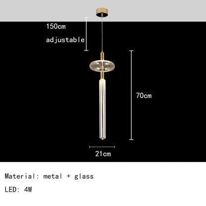 Nordic Luxury Art Glass Chandelier — High-End Pendant Lamp Home Décor