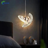 Modern Rose Gold LED Pendant Light — Bedroom & Living Room Chandelier Jonine’s Corner