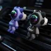 Car Air Outlet Perfume Clip Cartoon Astronaut Air Freshener Conditioning Aromatherapy Car Interior Decoration Accessories