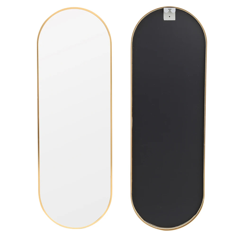 The Mirror That Opens the Room — Oversized Oval Full-Length Mirror