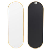 The Mirror That Opens the Room — Oversized Oval Full-Length Mirror