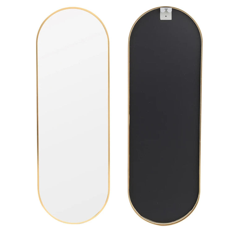 The Mirror That Opens the Room — Oversized Oval Full-Length Mirror