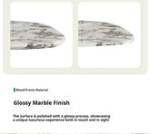 Any Size Custom Luxury French Rectangle Marble Dining Table Cream Aesthetic Designer Villa Home Natural Stone Dining Table Sturd Jonine’s Corner