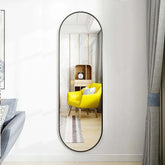 The Mirror That Opens the Room — Oversized Oval Full-Length Mirror