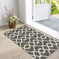 Geometric Entryway Rug — 4 Patterns, Non-Slip Flannel