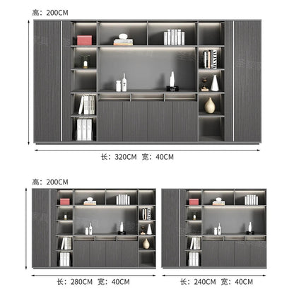 L-Shape Storage Executive Desk