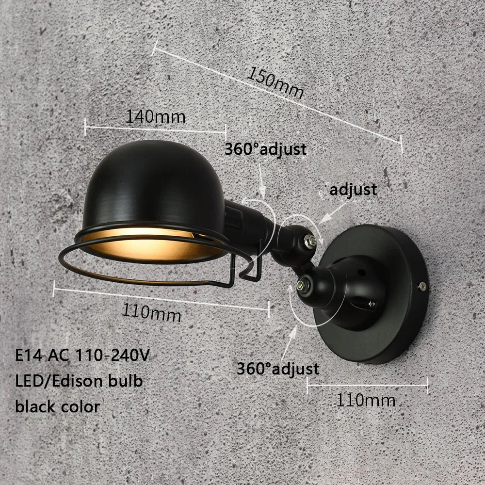 Industrial Vintage Wall Sconce