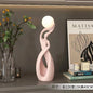 Light That Lives in the Room — Nordic Glow Resin Figurine with Ambient Light