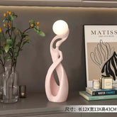 Light That Lives in the Room — Nordic Glow Resin Figurine with Ambient Light