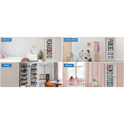 Over-the-Door 5-Shelf Fabric Organizer