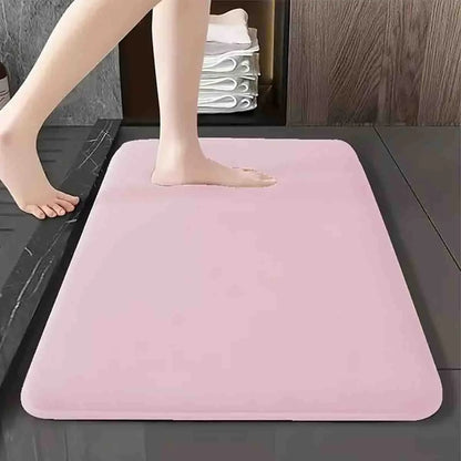 Soft Landing — Super Absorbent Coral Velvet Anti-Slip Bath Mat