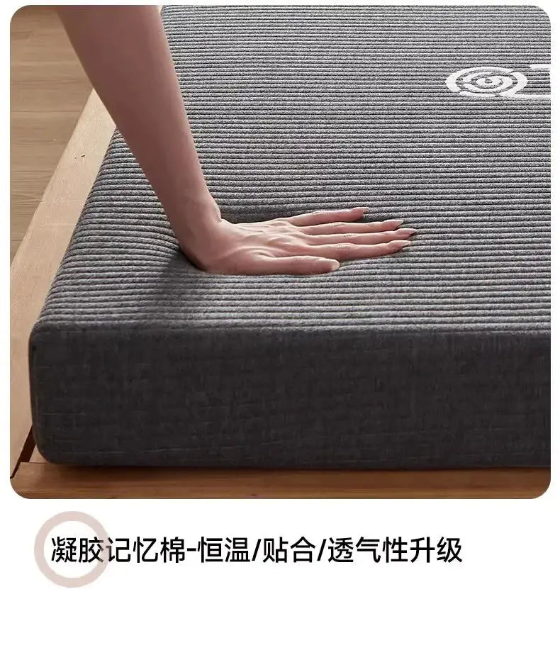 New 0 pressure slow rebound gel memory cotton mattress home high density tatami sponge mat rental Jonine&