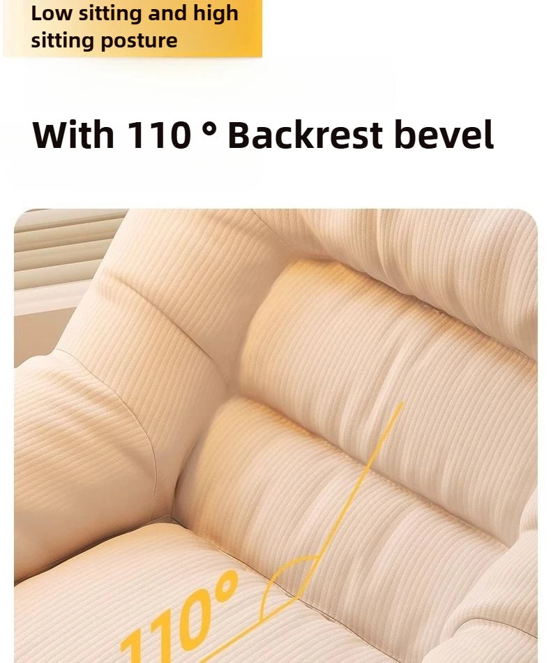 Breathable Fabric Sofa Bed — Compact Modern Living Room Sofa
