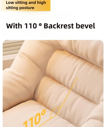Breathable Fabric Sofa Bed — Compact Modern Living Room Sofa