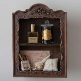 The Shelf That Tells a Story — Nordic Carved Display Stand