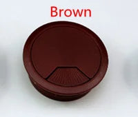 1Pcs Desk Wire Hole Cover Base Computer Grommet Table Cable Outlet Port Surface Line Box Furniture Hardwar Home Furniture