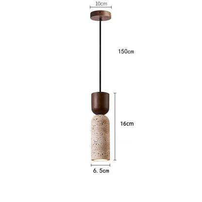 Stone Cord Pendant Light