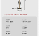 Scandinavian Modern Iron Floor Lamp Creative Minimalist for Living Room Bedroom Study Night Lighting Home Decor Items LED Jonine’s Corner