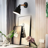 Nordic LED Wall Lamp Wood Creative Lighting Fixture Guest Room Balcony Staircase Sconce Bedroom Bedside Decor Light Chandelier Jonine&