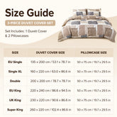 Boho Patchwork Duvet Cover Set, Beige Grey Geometric Bedding Set, Farmhouse Soft Bed Cover with Pillowcases, Twin Full Queen King Breathable and Ultra-Soft, Suitable for All Seasons, Includes 1 Duvet Cover and 1-2 Pillowcases Jonine&