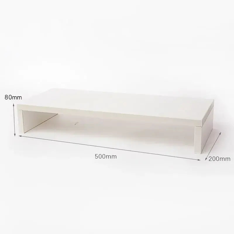 Clear the Desk, Clear the Mind — Wooden Desktop Storage Rack &amp; Monitor Stand