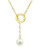 Stainless Steel Vintage Textured Delicate Necklace