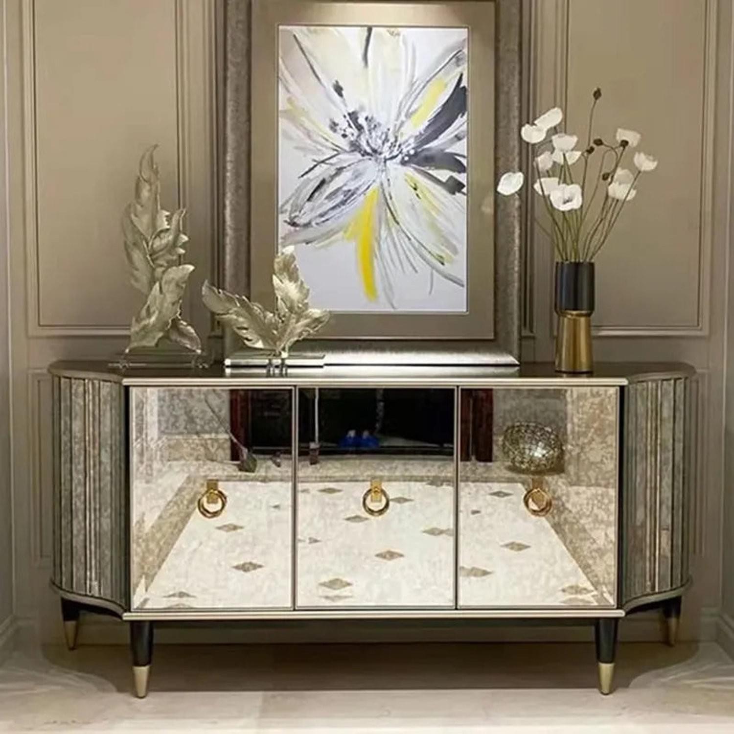 Customizable American Retro Luxury Sideboard