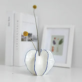 Modern Ceramic Vase – Minimalist Home Decor for Flowers & Stems