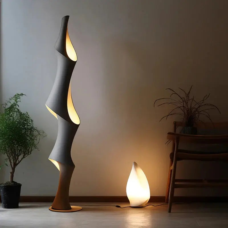 The Statement Corner — Art Deco Sculptural LED Floor Lamp Jonine’s Corner
