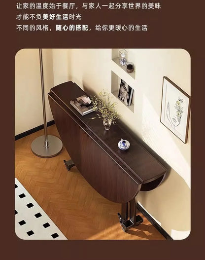 Round Foldable Dining Table — 100 & 120cm