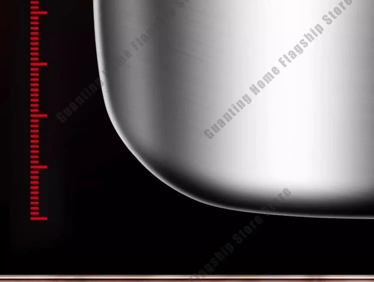 316 Stainless Steel Frying Pan Deepened Wok Non-Stick Skillets Steak Gas Stove Induction Cooker Universal Pan Kitchen Cookware Jonine&