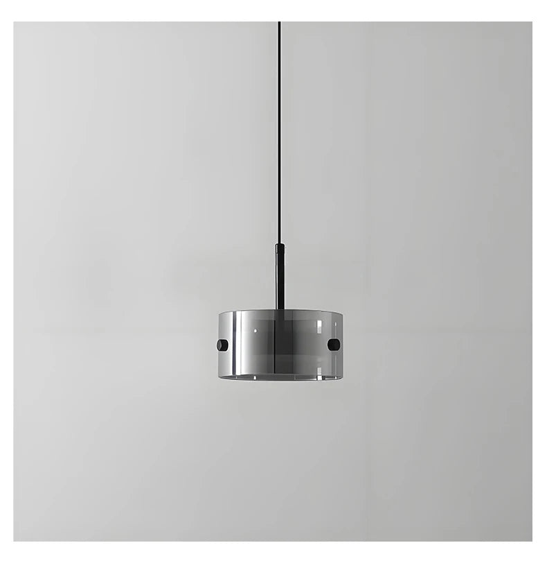 Nordic Glass LED Pendant Lamp — Modern Luxury Hanging Light for Dining Room & Living Room
