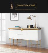 Dining Room Cabinet Sideboard Modern Simple Wooden Living Room Pantry Cabinet Storage Cabinet Side Table Jonine’s Corner