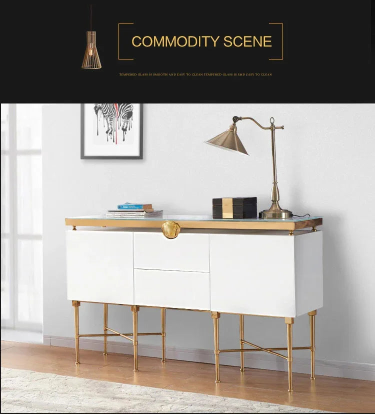 Dining Room Cabinet Sideboard Modern Simple Wooden Living Room Pantry Cabinet Storage Cabinet Side Table Jonine’s Corner
