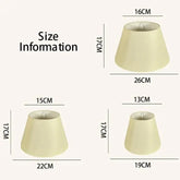 Nordic Style Chandelier Lamp Shade Linen Cloth — Product