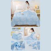 Cool Breathability Summer Quilt Multi-functional Cotton Gauze Fabric Towel Blanket Thin Breathable Duvet Skin-friendly Comforter Jonine’s Corner