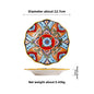 Hand-Painted Ceramic Steak Plate — Irregular Western Dinnerware
