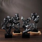 Vilead Couple Statue Lover Sculptures Tabletop Shelf Decor Anniversary Wedding Gift Home Interior Contemporary Mantel Bookshelf
