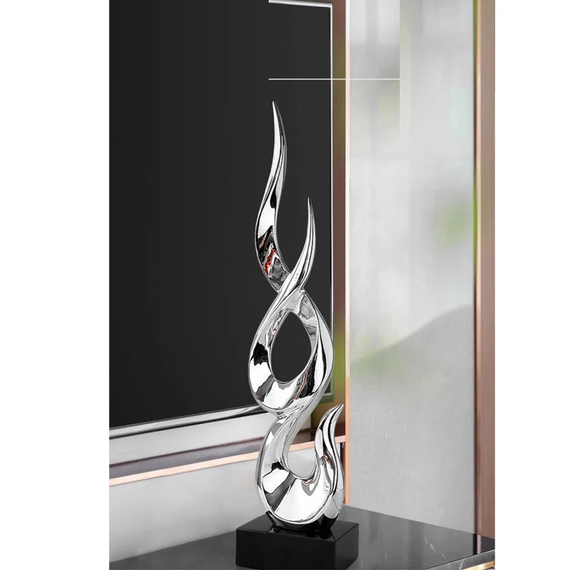 Quiet Luxury in Resin — Lumière Light Luxury Art Sculpture for the Modern Interior