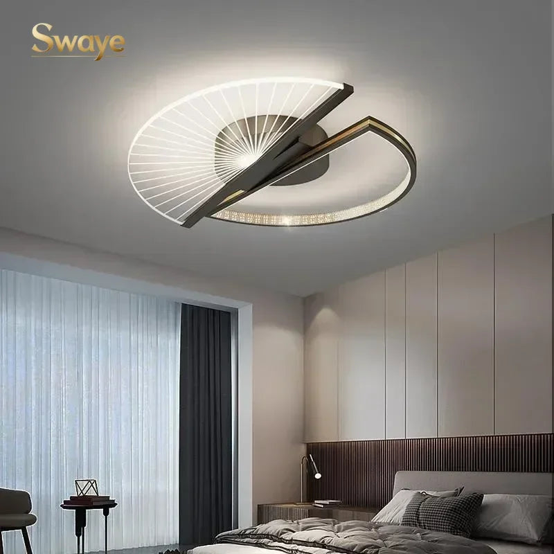 The Circle of Light — Modern Minimalist Ring LED Chandelier for Living Room & Dining