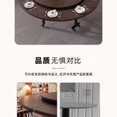 Gather & Dine — Minimalist Round Dining Table with Metal Legs, 100cm & 120cm Jonine’s Corner