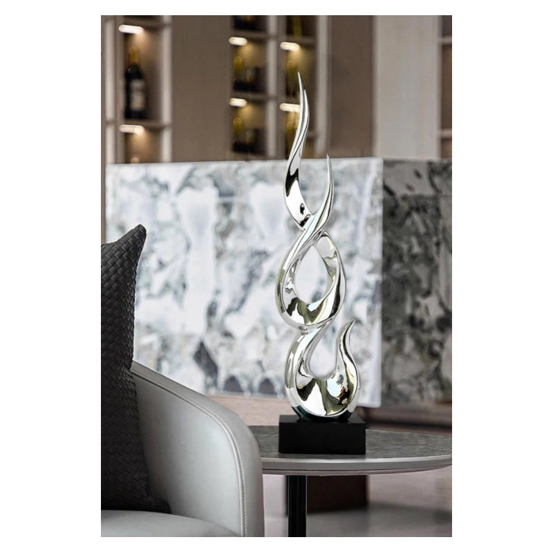 Quiet Luxury in Resin — Lumière Light Luxury Art Sculpture for the Modern Interior
