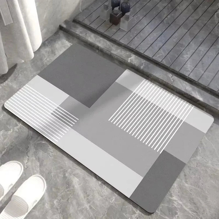 Bath Mat Non-Slip  Diatomite Mat with Rubber Padding Soft Super Absorbent Bathroom Rug Foot Mat for Hallway Shower Toilet Mats Jonine’s Corner