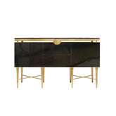 Modern Wooden Sideboard & Pantry Cabinet — Living Room Storage with Side Table Jonine’s Corner