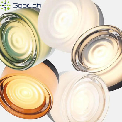 Glass Stone LED Wall Sconce