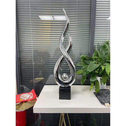 Feng Shui Resin Sculpture — Wind &amp; Water Rise Décor