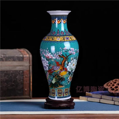 The Statement Piece — Jingdezhen Ceramic Floor Vase